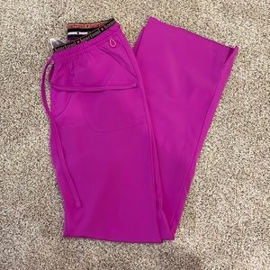 HeartSoul pinky purple XS regular length scrub pants.
